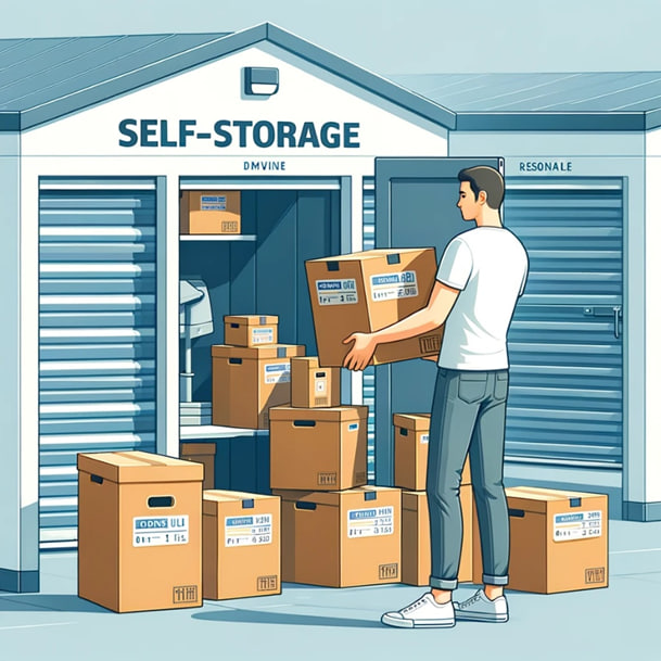 moving company storage vs self storage