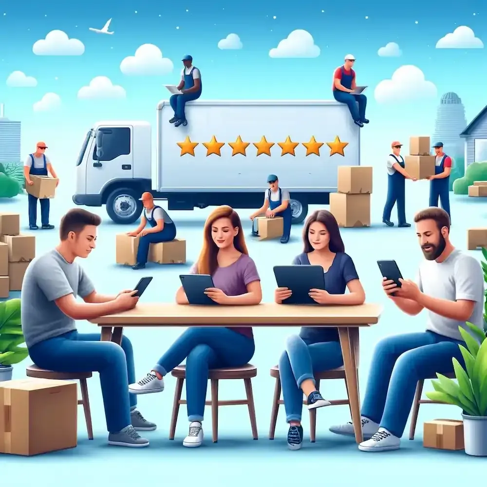 customer reviews in moving company