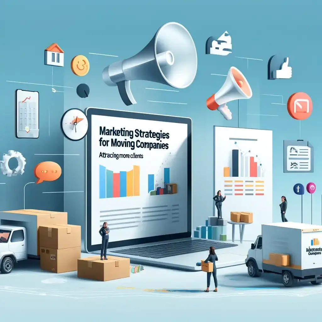 marketing strategies for moving companies SEO for moving companies Social media for movers Growing your moving business